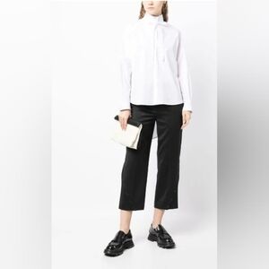 Isabel benenato white suit shirt